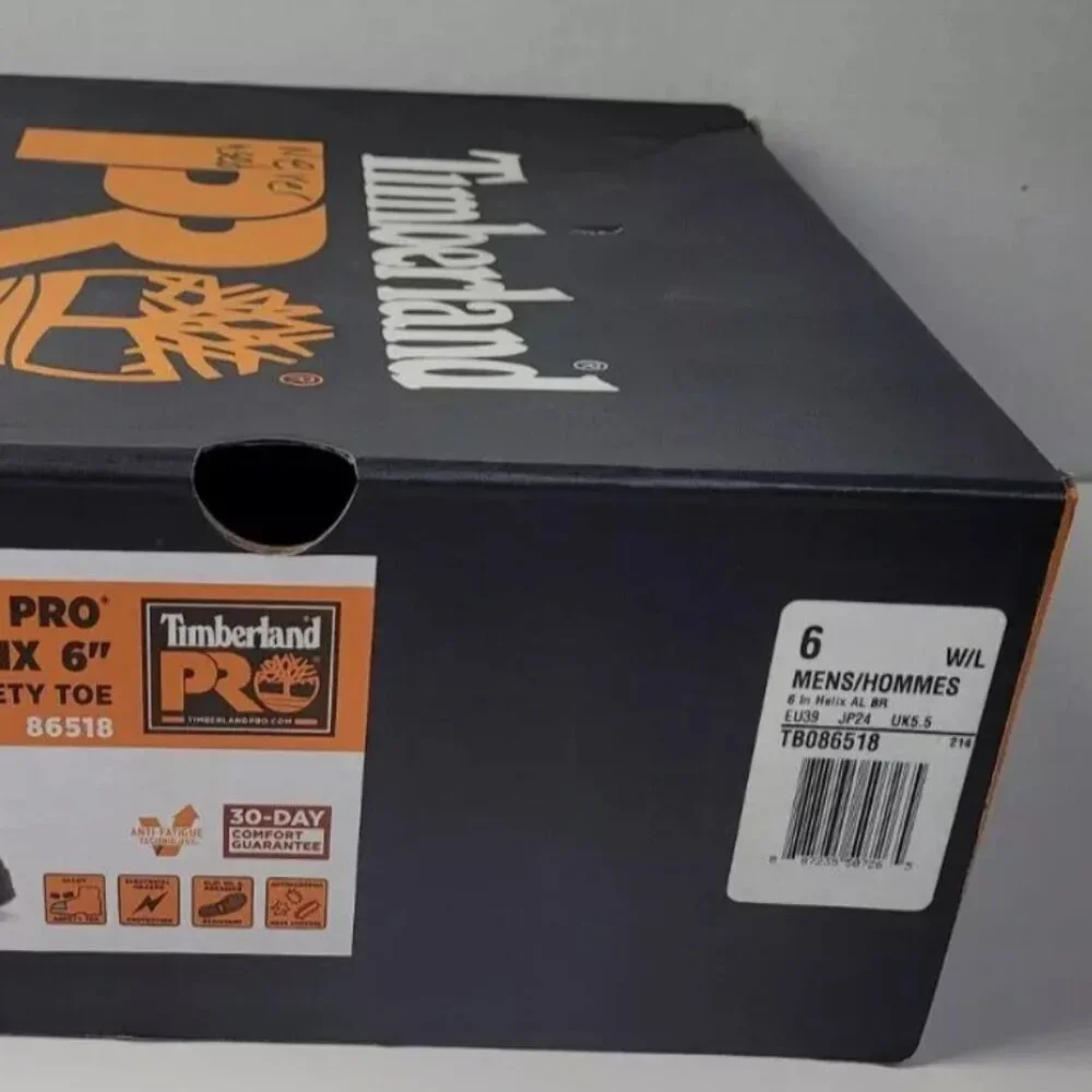 Timberland PRO Men's Helix 6" Waterproof Composite Lace-Up Boot - Size 6 - Picture 3 of 7